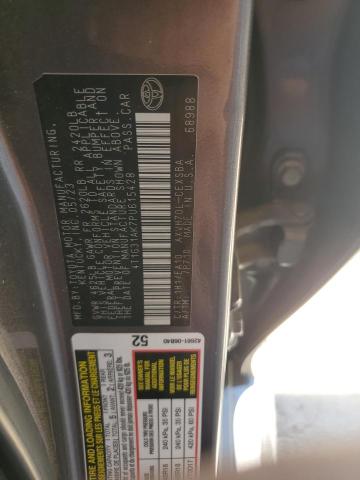 4T1G31AK7PU615428 - 2023 TOYOTA CAMRY SE NIGHT SHADE GRAY photo 12