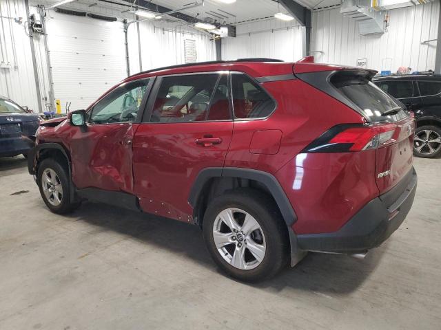 2T3B1RFV9KC009292 - 2019 TOYOTA RAV4 LE ბურგუნდია ფოტო 2