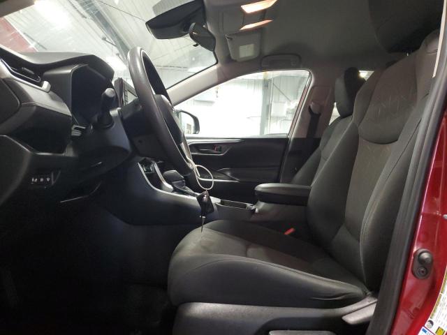 2T3B1RFV9KC009292 - 2019 TOYOTA RAV4 LE ბურგუნდია ფოტო 7