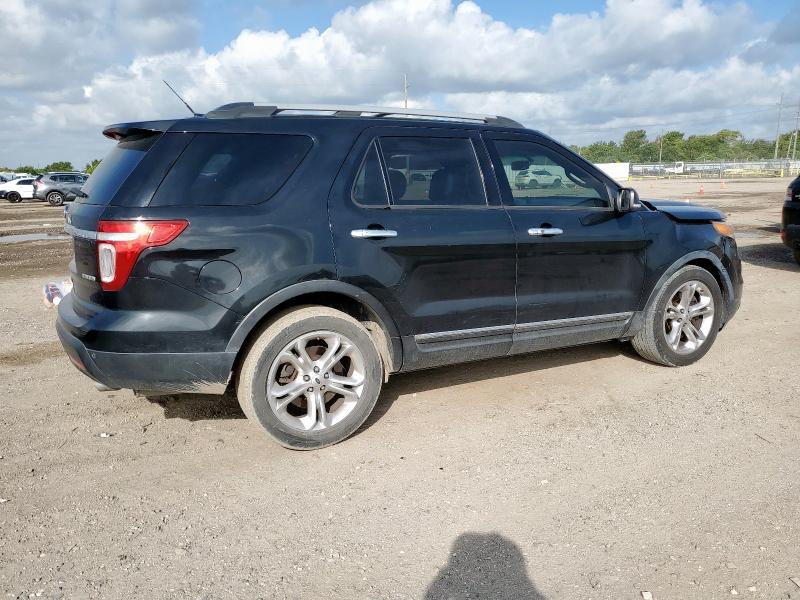 1FM5K7F87EGA79750 - 2014 FORD EXPLORER LIMITED BLACK photo 3