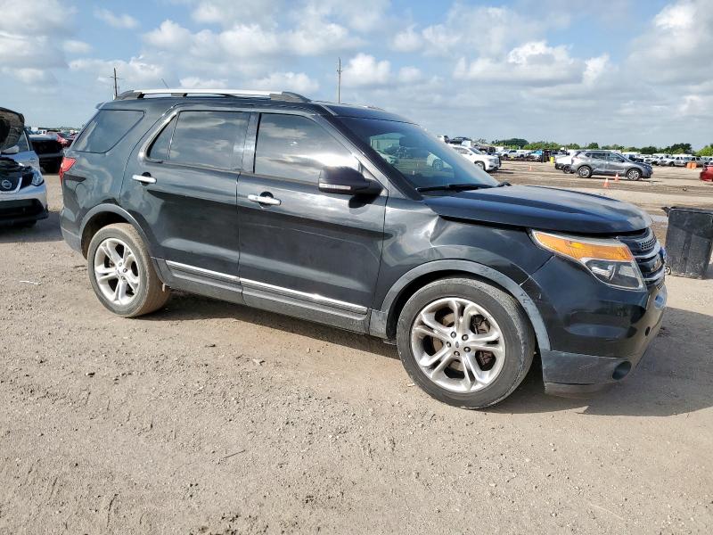 1FM5K7F87EGA79750 - 2014 FORD EXPLORER LIMITED BLACK photo 4