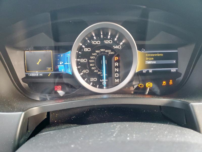 1FM5K7F87EGA79750 - 2014 FORD EXPLORER LIMITED BLACK photo 9