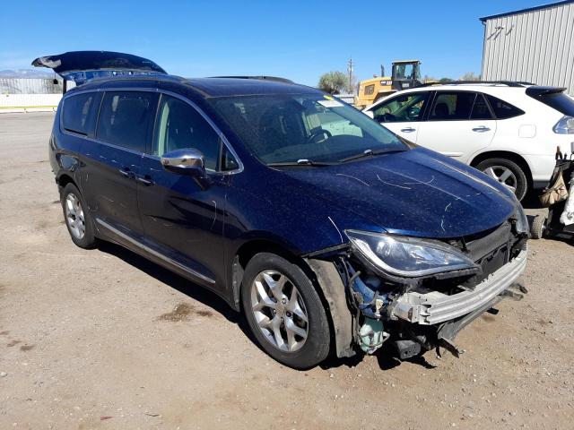 2C4RC1GG8JR320827 - 2018 CHRYSLER PACIFICA LIMITED BLUE photo 4