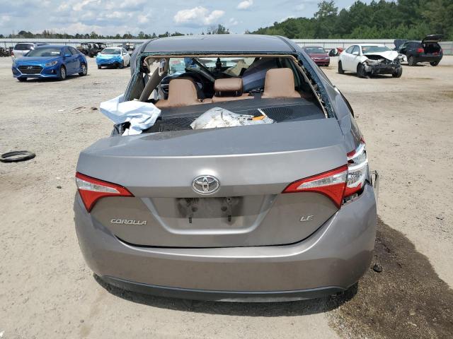 2T1BURHE4GC561822 - 2016 TOYOTA COROLLA L 棕色 照片 6