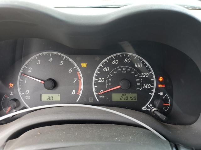 2T1BU4EE6AC429031 - 2010 TOYOTA COROLLA BASE 银色 照片 9