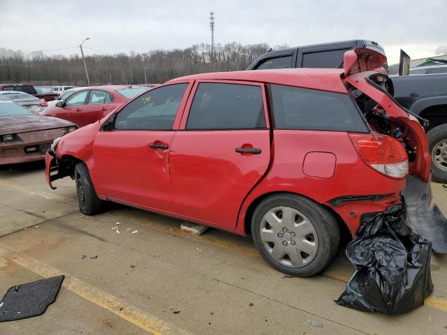 2T1KR32E93C083771 - 2003 TOYOTA MATRIX XR RED photo 2