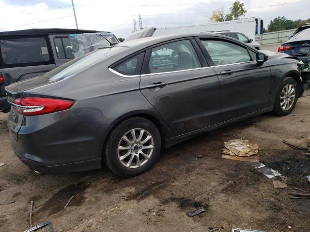 3FA6P0G74HR176379 - 2017 FORD FUSION S CHARCOAL photo 3