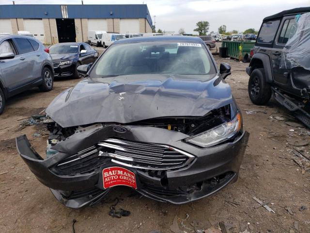 3FA6P0G74HR176379 - 2017 FORD FUSION S CHARCOAL photo 5