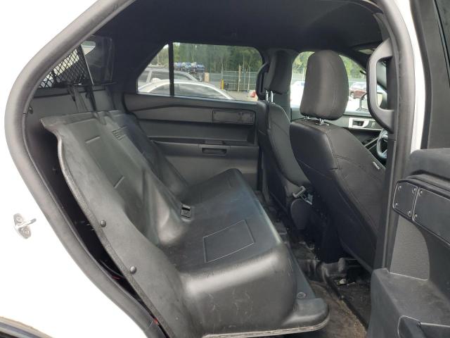 1FM5K8ABXMGA65087 - 2021 FORD EXPLORER POLICE INTERCEPTOR Blanco foto 11