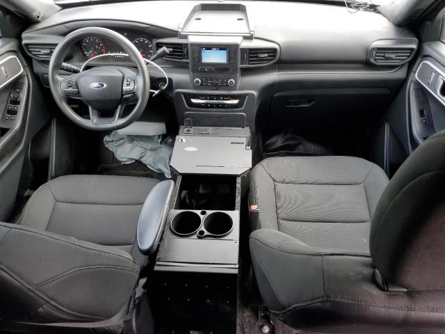 1FM5K8ABXMGA65087 - 2021 FORD EXPLORER POLICE INTERCEPTOR Blanco foto 8
