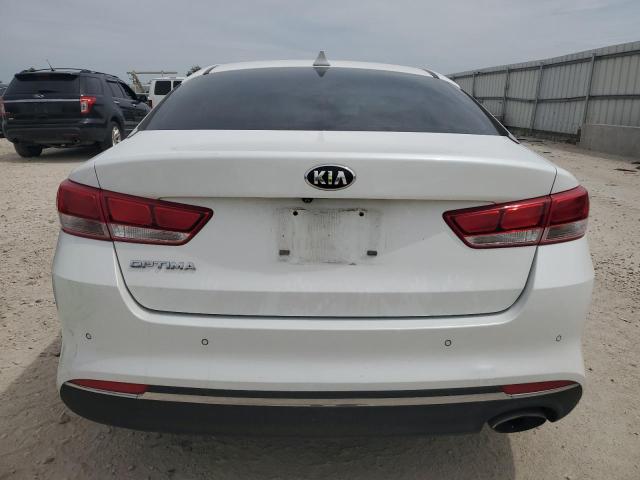 5XXGT4L35JG252930 - 2018 KIA OPTIMA LX WHITE photo 6
