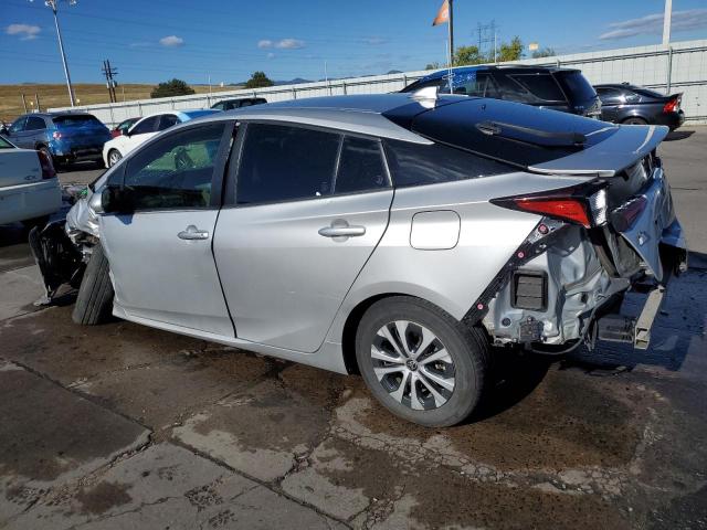 JTDL9RFU6K3001270 - 2019 TOYOTA PRIUS SILVER photo 2