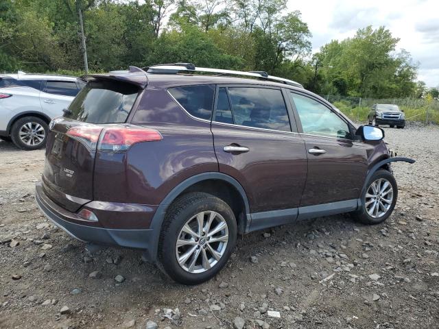 2T3DFREV3JW817243 - 2018 TOYOTA RAV4 LIMITED Bordo foto 3