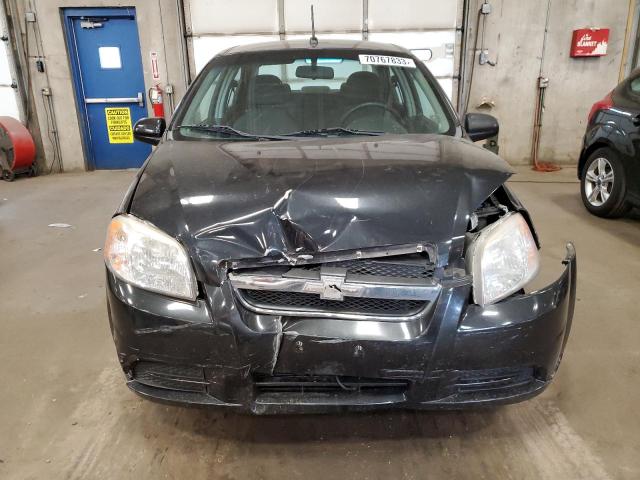 KL1TD5DE4AB136228 - 2010 CHEVROLET AVEO LS 黑色 照片 5