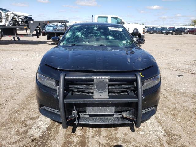 2C3CDXAT4GH219055 - 2016 DODGE CHARGER POLICE BLACK photo 5