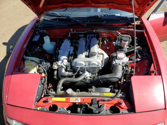 JM1NA3510M1229770 - 1991 MAZDA MX-5 MIATA RED photo 11