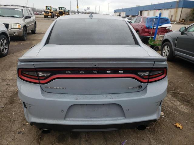 2C3CDXL94NH104308 - 2022 DODGE CHARGER SRT HELLCAT GRAY photo 6