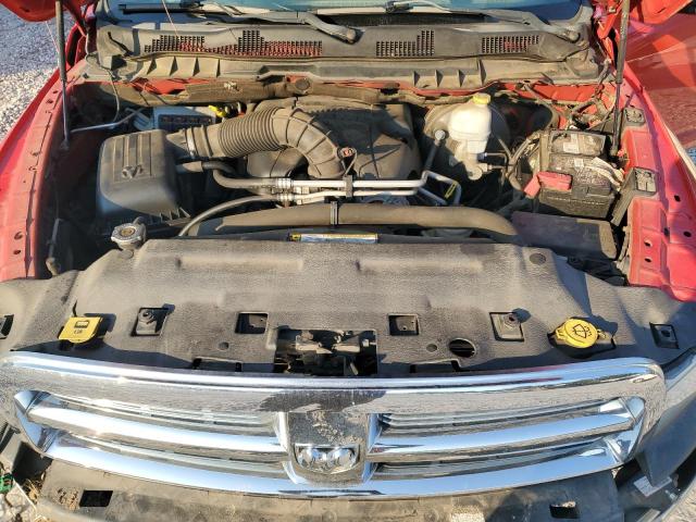 1D7RB1GT1AS204065 - 2010 DODGE RAM 1500 RED photo 11