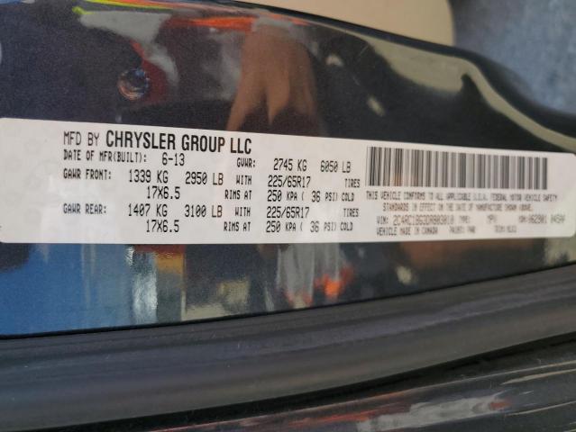 2C4RC1BG3DR803010 - 2013 CHRYSLER TOWN & COU TOURING 蓝色 照片 12