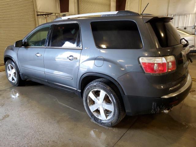 1GKKVRED0BJ297184 - 2011 GMC ACADIA SLT-1 GRAY photo 2