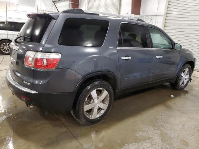 1GKKVRED0BJ297184 - 2011 GMC ACADIA SLT-1 GRAY photo 3