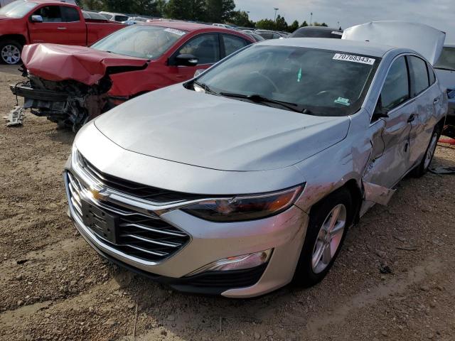 1G1ZC5ST5KF179115 - 2019 CHEVROLET MALIBU LS SILVER photo 1