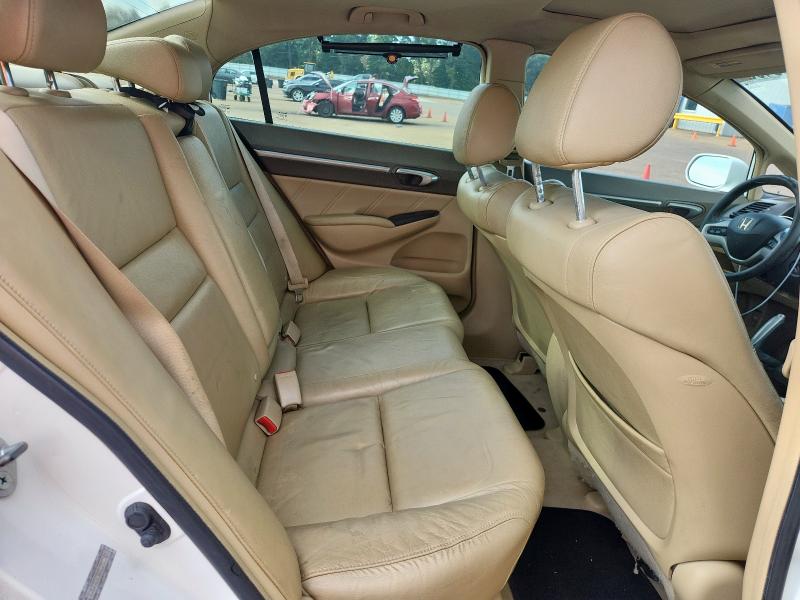 1HGFA169X8L091342 - 2008 HONDA CIVIC EXL WHITE photo 10