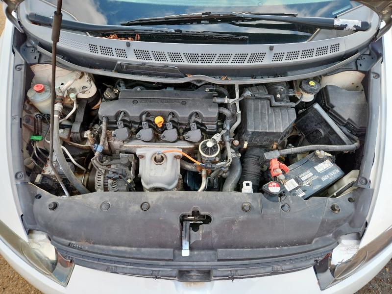 1HGFA169X8L091342 - 2008 HONDA CIVIC EXL WHITE photo 11