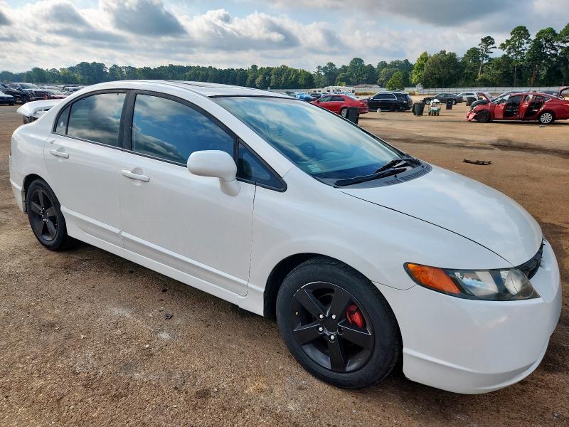 1HGFA169X8L091342 - 2008 HONDA CIVIC EXL WHITE photo 4