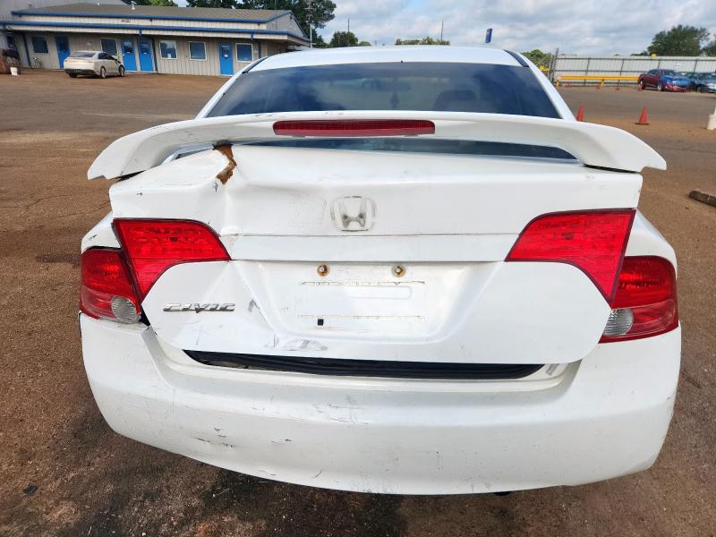 1HGFA169X8L091342 - 2008 HONDA CIVIC EXL WHITE photo 6