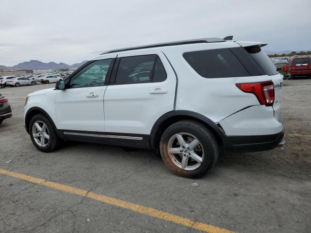 1FM5K7D82JGC72837 - 2018 FORD EXPLORER XLT Blanco foto 2