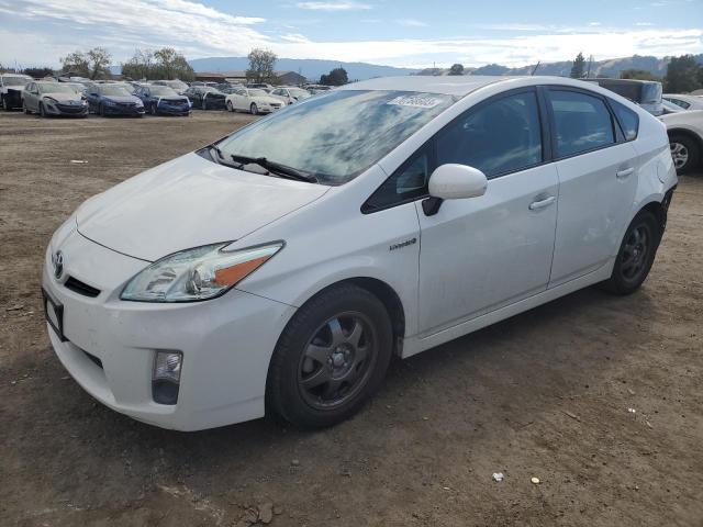 JTDKN3DU2B0253963 - 2011 TOYOTA PRIUS WHITE photo 1