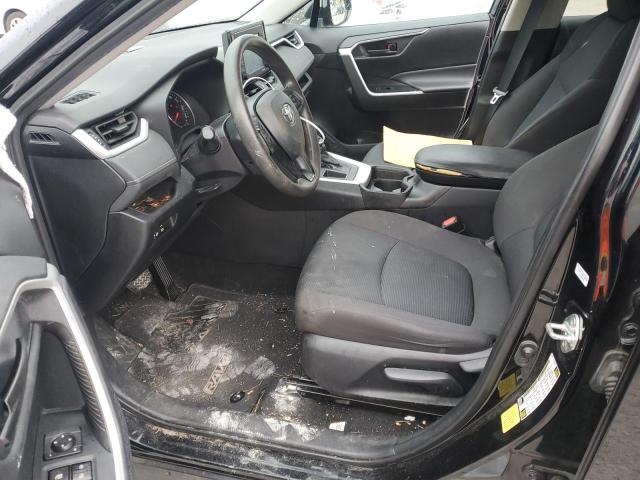 2T3H1RFV4LW091216 - 2020 TOYOTA RAV4 LE BLACK photo 7