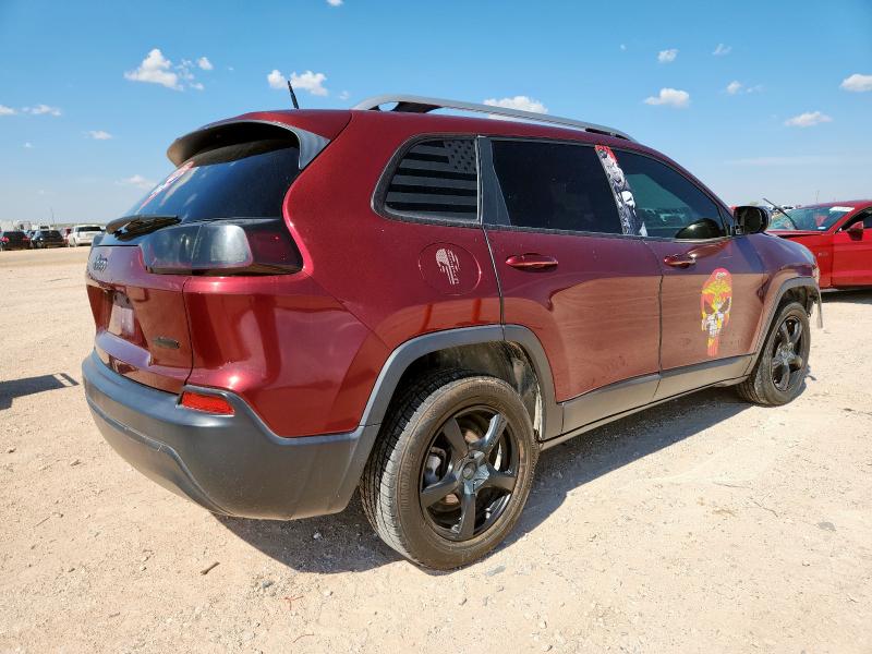 1C4PJLCBXKD205024 - 2019 JEEP CHEROKEE LATITUDE 栗色 照片 3