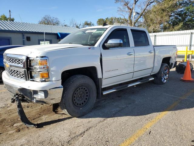 3GCUKSEC0FG370895 - 2015 CHEVROLET silverado K1500 LTZ WHITE photo 1