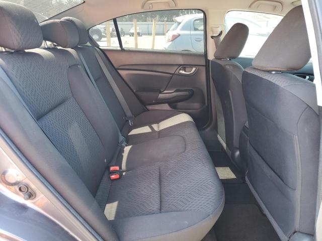 19XFB2F50EE248007 - 2014 HONDA CIVIC LX ნაცრისფერი ფოტო 10