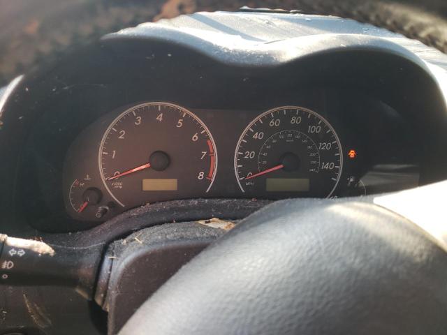 1NXBU40E99Z136242 - 2009 TOYOTA COROLLA BASE MAROON photo 9