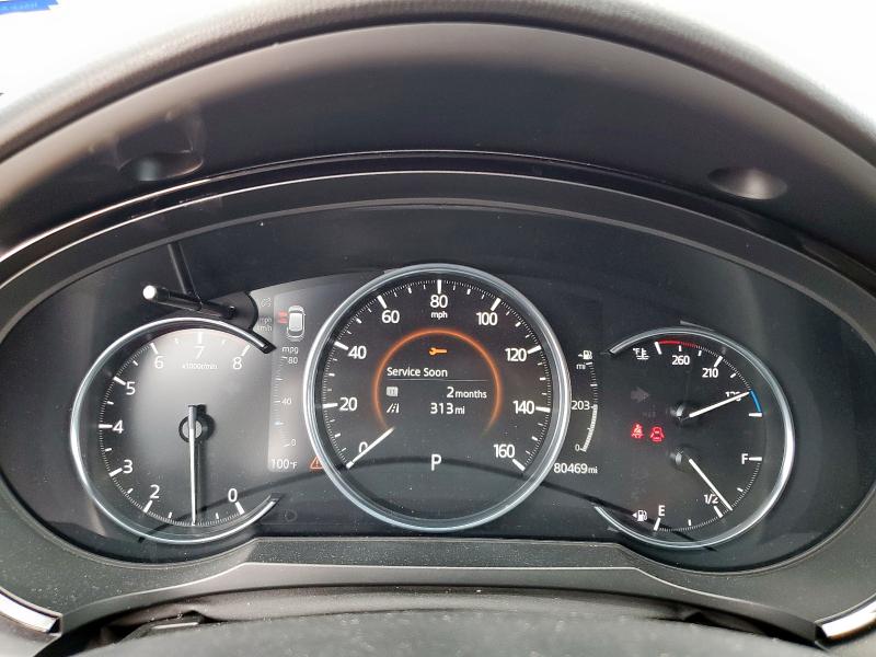 JM3TCADY3K0321518 - 2019 MAZDA CX-9 GRAND TOURING SILVER photo 9