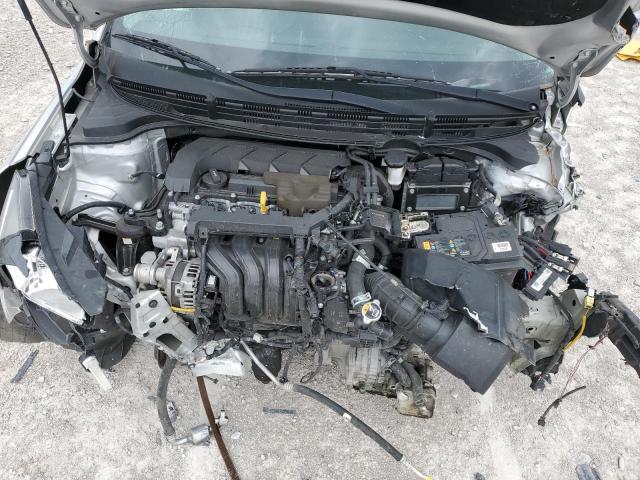 3KPA24AD5LE337511 - 2020 KIA RIO LX SILVER photo 11