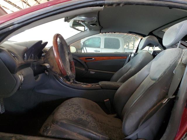 WDBSK75F63F042021 - 2003 MERCEDES-BENZ SL 500R أحمر صورة 7