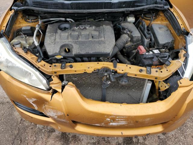 2T1KU40EX9C131908 - 2009 TOYOTA MATRIX ORANGE photo 11