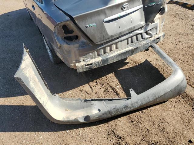 4T1BE30K05U941859 - 2005 TOYOTA CAMRY LE ნაცრისფერი ფოტო 12