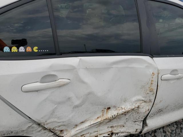 JTDVPMAE2MJ178804 - 2021 TOYOTA COROLLA LE WHITE photo 10