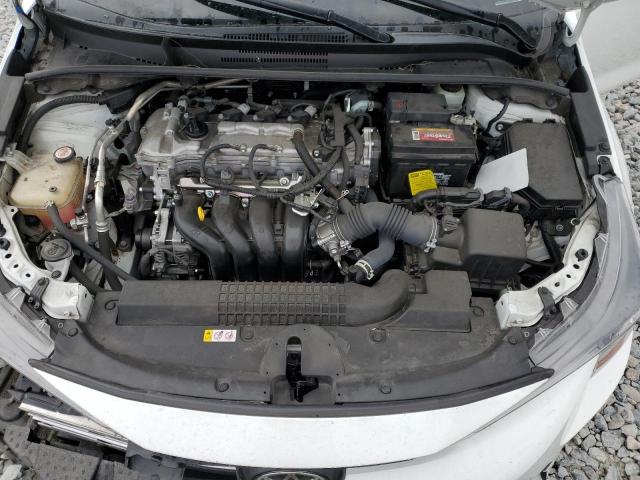 JTDVPMAE2MJ178804 - 2021 TOYOTA COROLLA LE WHITE photo 11