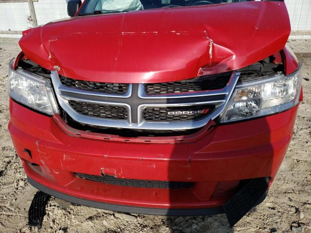 3C4PDCAB4GT114987 - 2016 DODGE JOURNEY SE RED photo 12