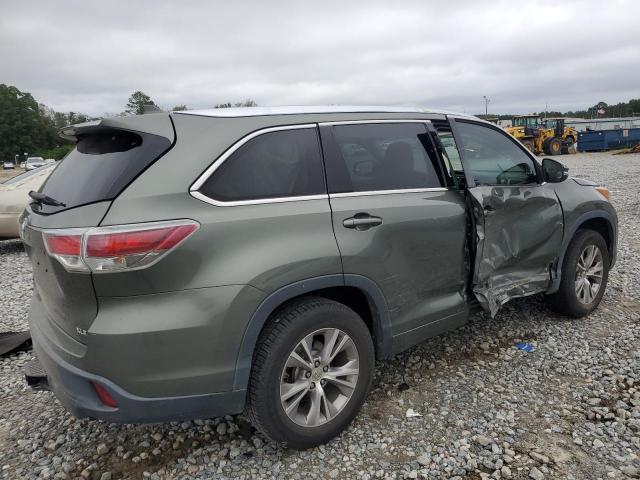 5TDKKRFH3FS046903 - 2015 TOYOTA HIGHLANDER XLE Boz foto 3