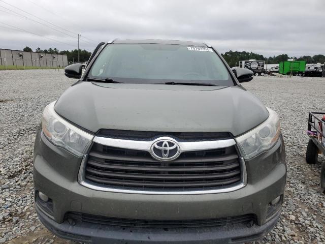 5TDKKRFH3FS046903 - 2015 TOYOTA HIGHLANDER XLE Boz foto 5