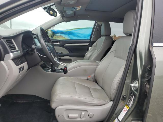 5TDKKRFH3FS046903 - 2015 TOYOTA HIGHLANDER XLE Boz foto 7