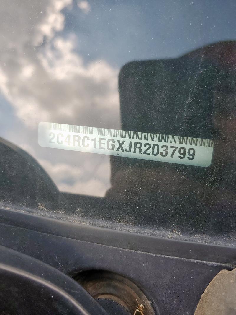 2C4RC1EGXJR203799 - 2018 CHRYSLER PACIFICA TOURING L PLUS MAROON photo 14