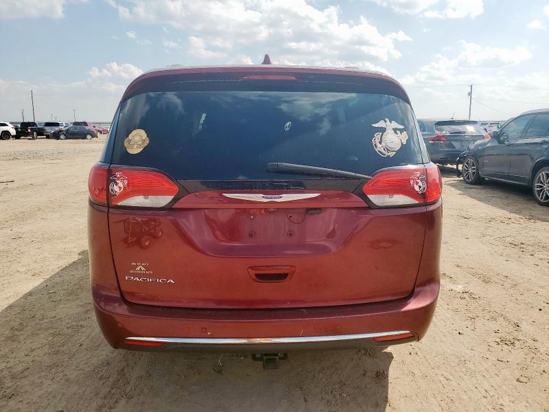 2C4RC1EGXJR203799 - 2018 CHRYSLER PACIFICA TOURING L PLUS MAROON photo 6